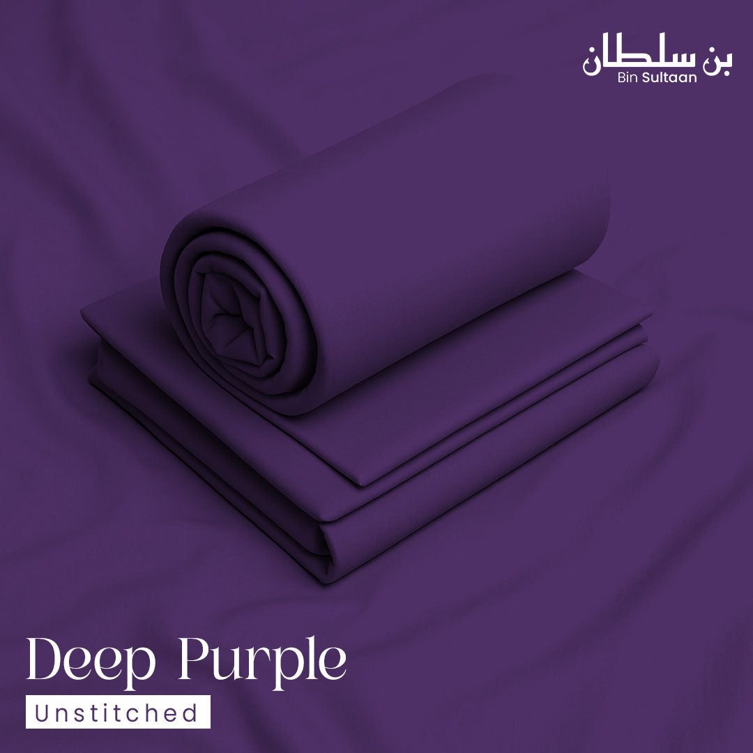 Classic Wash & Wear Boski  -  Deep Purple