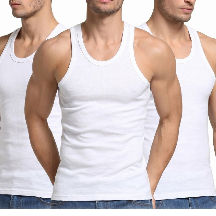Pack of 3 Sleeveless Vest