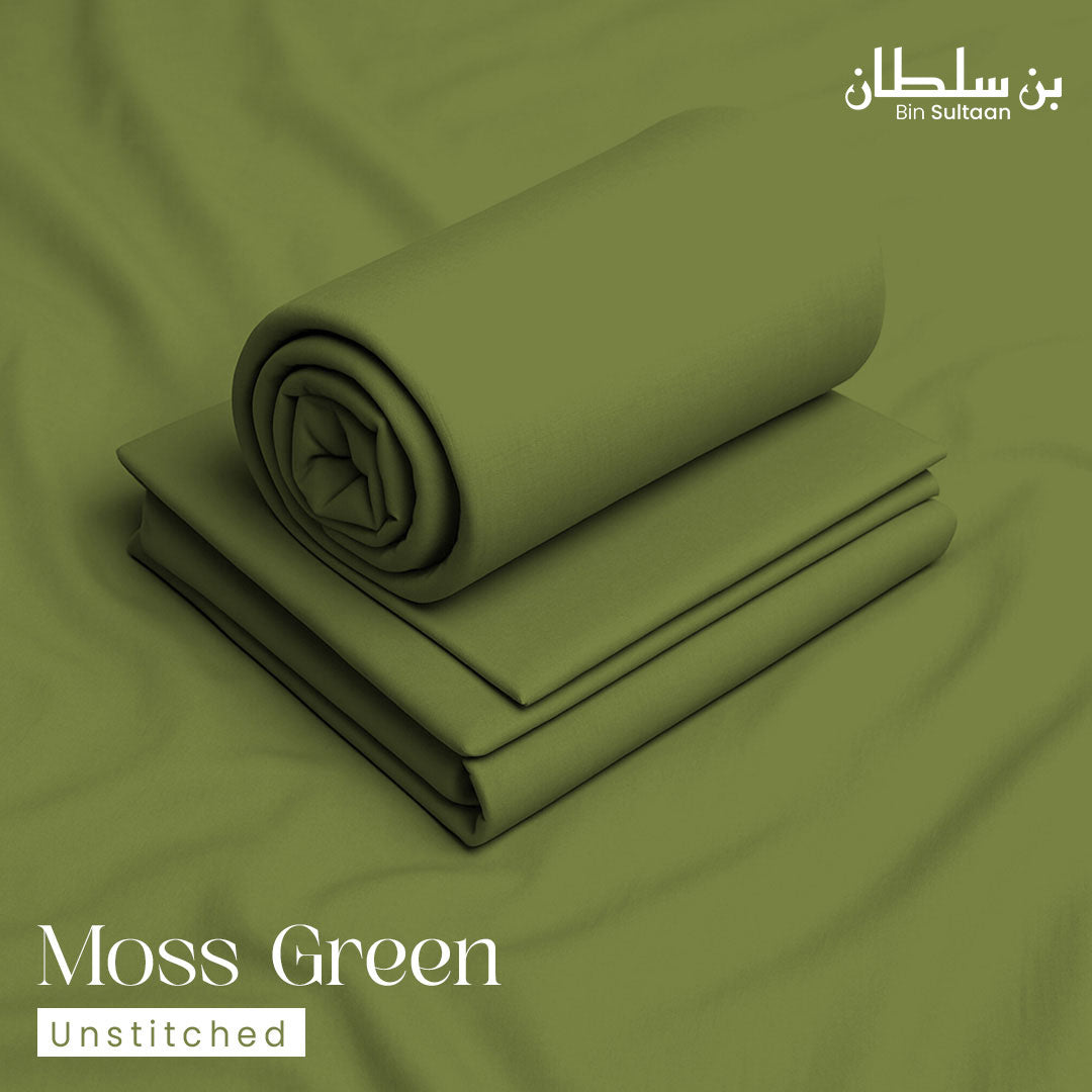 Classic Wash & Wear Boski  - Moss Green
