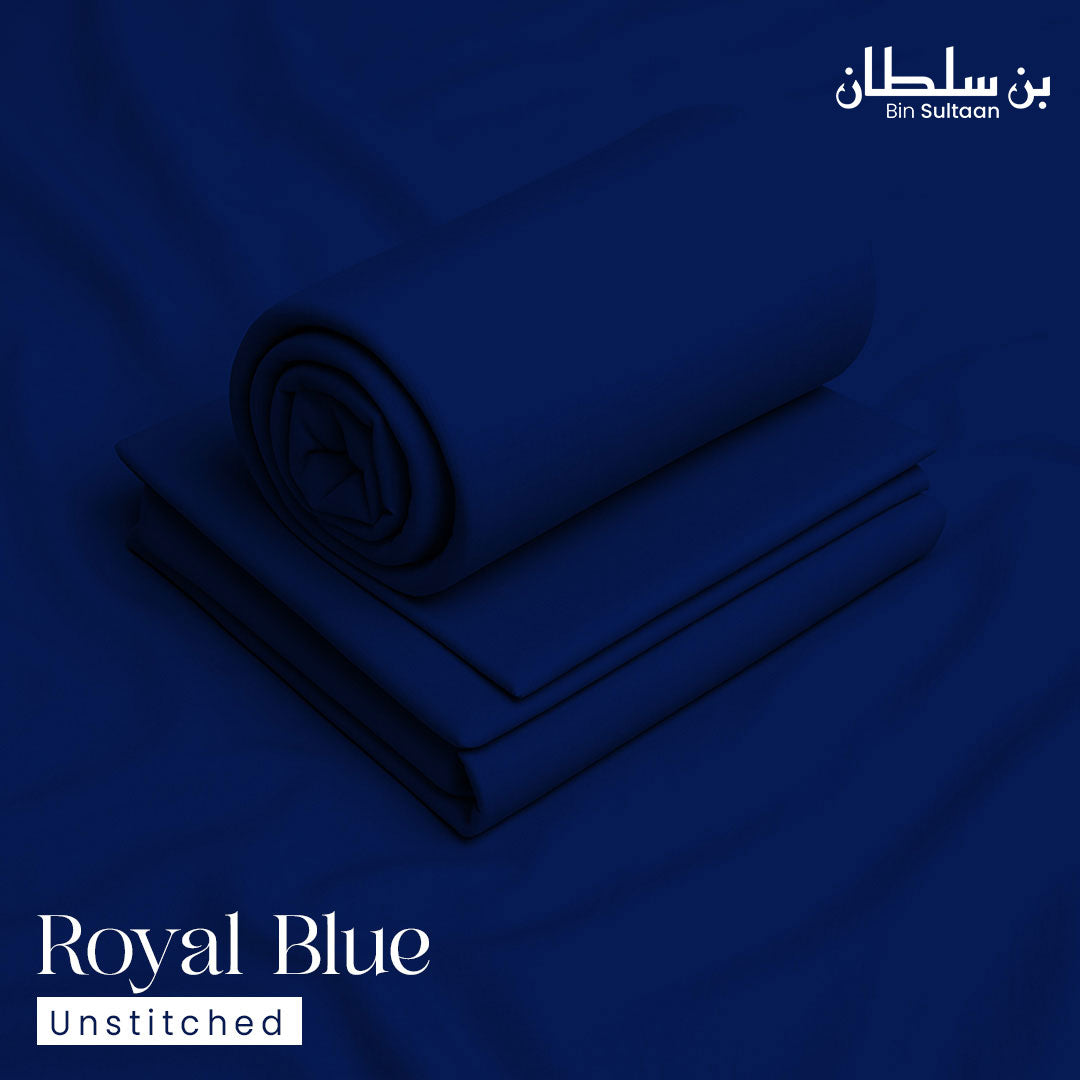 Classic Wash & Wear Boski  - Royal Blue