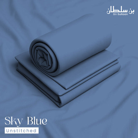 Classic Wash & Wear Boski  - Sky Blue